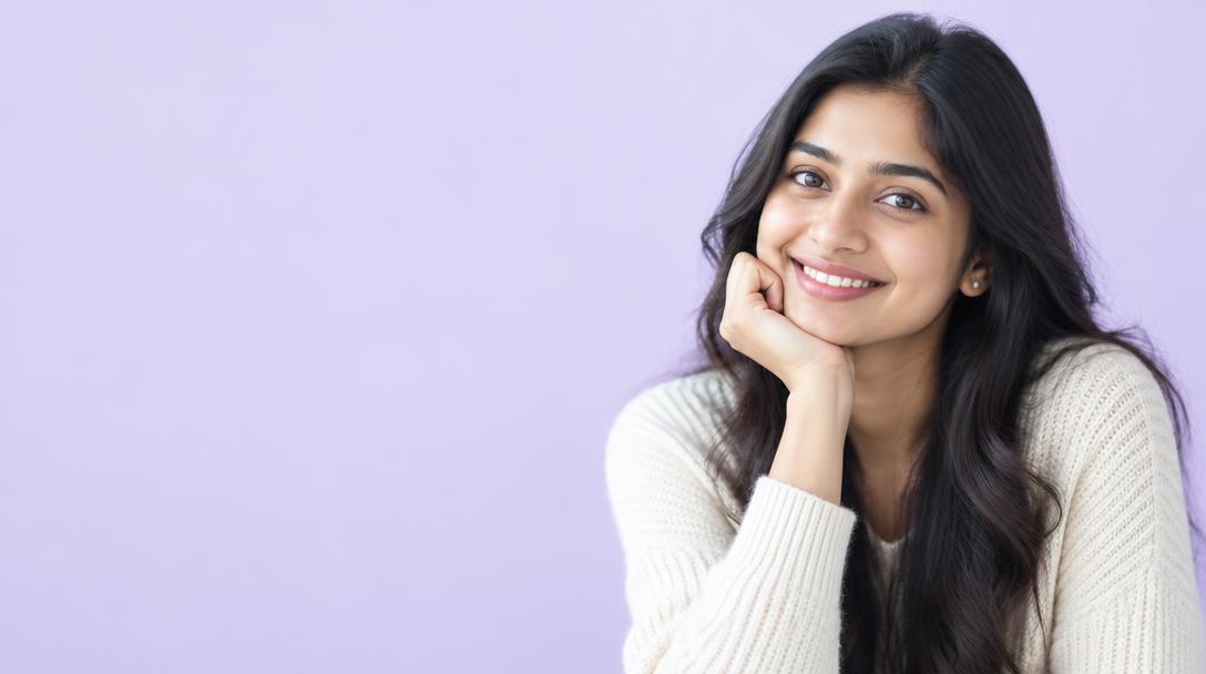 Smiling woman
